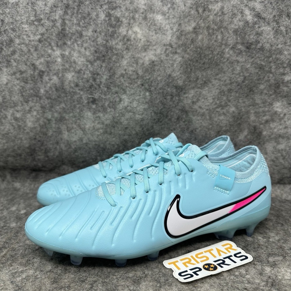 Nike Tiempo Legend 10 Elite FG Soccer Cleats Mens Sz 7.5 Prism Pack DV4328-401